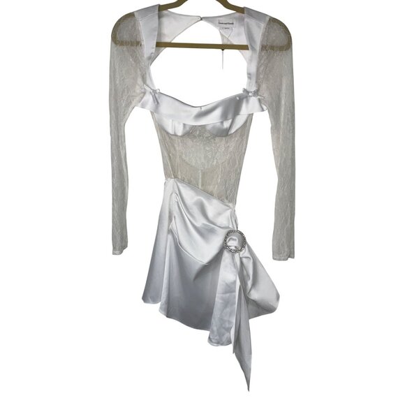 Lovers and Friends Luciana Mini Dress in White - Picture 5 of 11